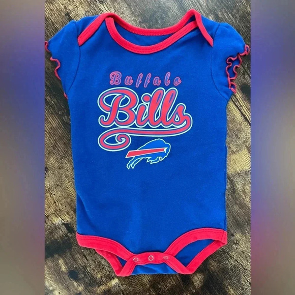 NFL Team Apparel | infant girl Buffalo Bills onesie. Size: 12M - Picture 2 of 9